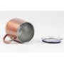 Double Wall Thermos Vacuum Insulated Flask Stainless Steel Water Bottle With Handle Coffee Tumbler