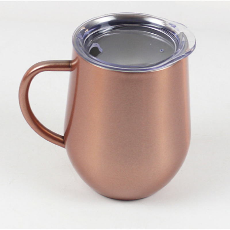 Double Wall Thermos Vacuum Insulated Flask Stainless Steel Water Bottle With Handle Coffee Tumbler