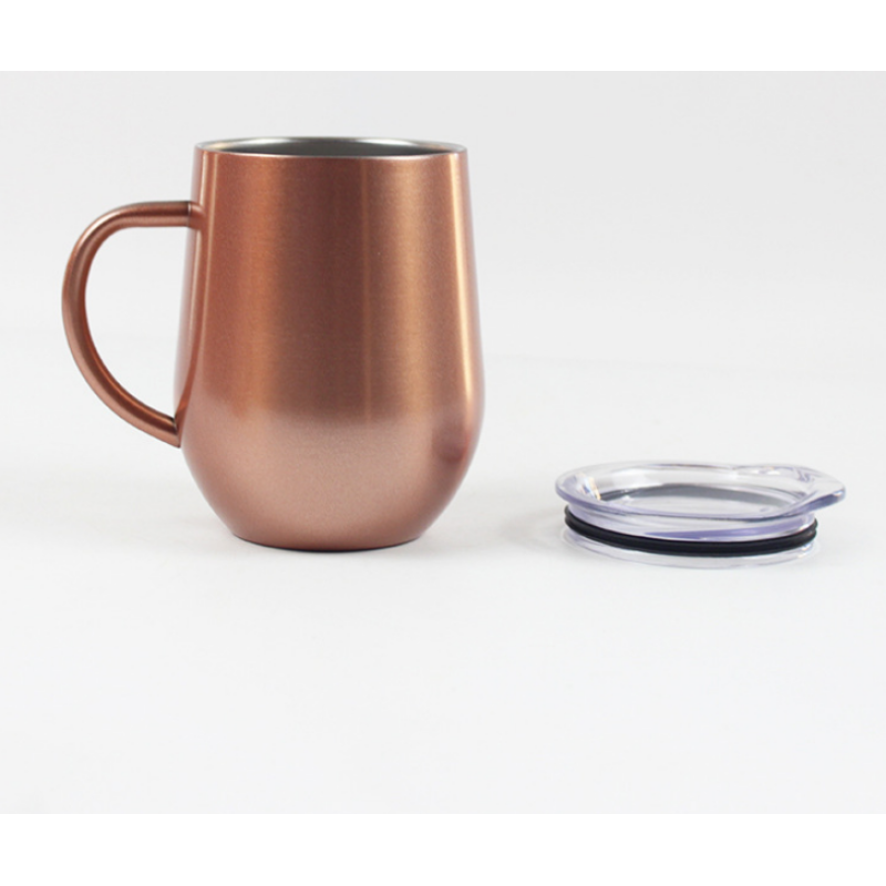 Double Wall Thermos Vacuum Insulated Flask Stainless Steel Water Bottle With Handle Coffee Tumbler