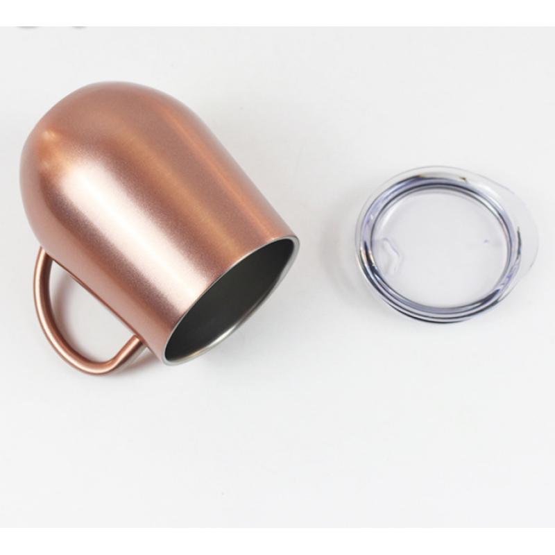 Double Wall Thermos Vacuum Insulated Flask Stainless Steel Water Bottle With Handle Coffee Tumbler