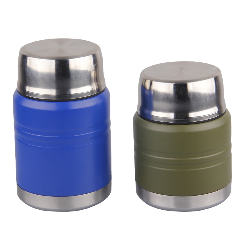 BPA Free Stainless Steel Baby Thermos Lunch Box For Hot Food Insulated Vacuum Food Jar