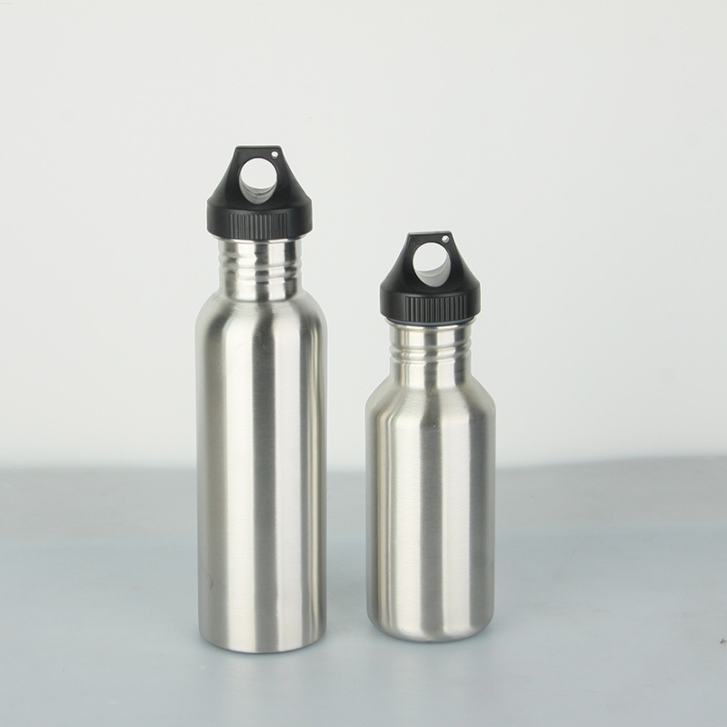 Custom Logo Stainless Steel Single Wall Water Bottle for Kids