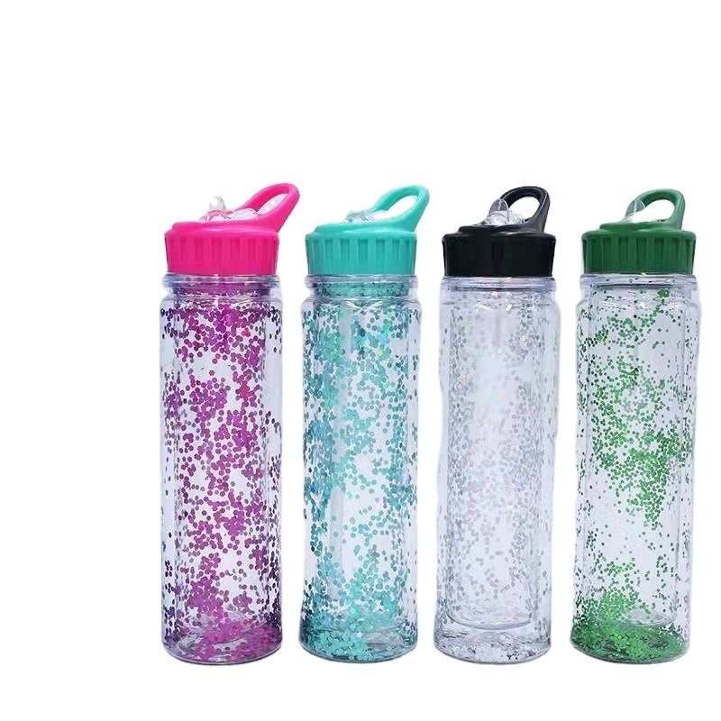 High Quality BPA Free Food Safety Grade Double Wall Plastic Eco Friendly Travel Mugs