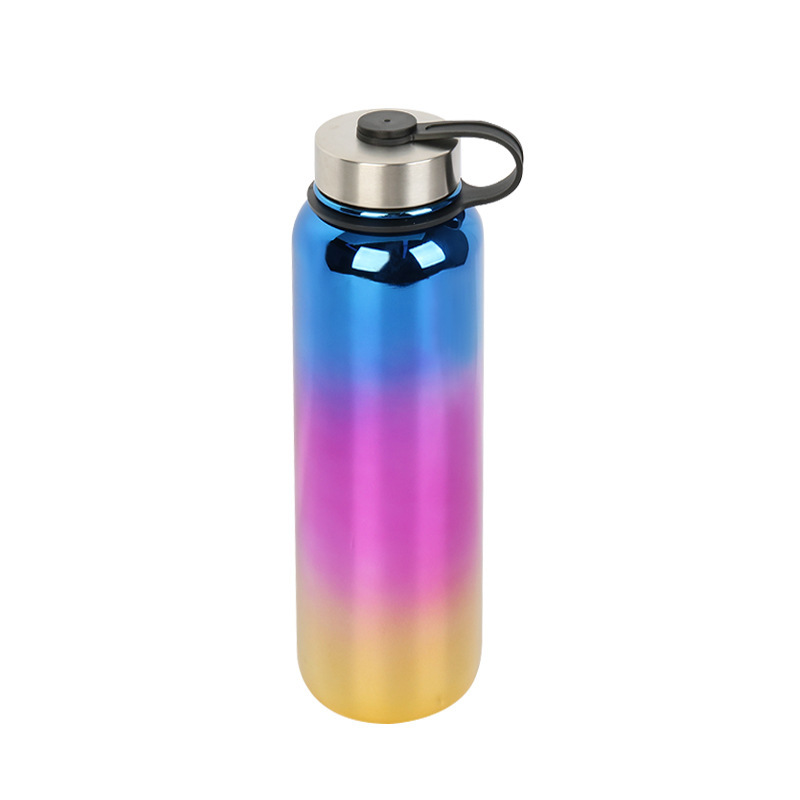 Stainless Steel Wide Mouth Vacuum Flasks Insulated Thermos For Outdoor Sport Water Bottle