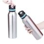 Double-layer 304 stainless steel thermos cup outdoor sports portable hiking pot
