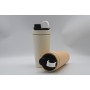 Factory wholesale 600ml Stainless Steel Double Wall Vacuum Insulated Protein Shaker Water Bottle With Metal Ball For GYM