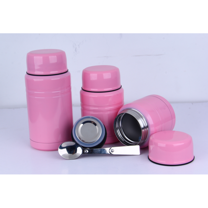 350/500/750ml Eco-friendly Stainless Steel Baby Thermos Lunch Box For Hot Food Insulated Vacuum Food Jar