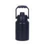 64oz 128oz Half 1 Gallon Jug Insulated Powder Coated Stainless Steel Sports Metal Canteen Water Bottle With Screw Lid Handle