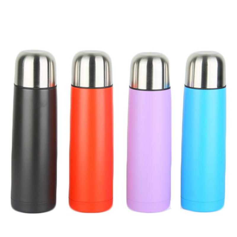 wuyi hongtai 1000ml stainless steel bullet shape flask double wall vacuum bottle large capacity sport water bottle thermos
