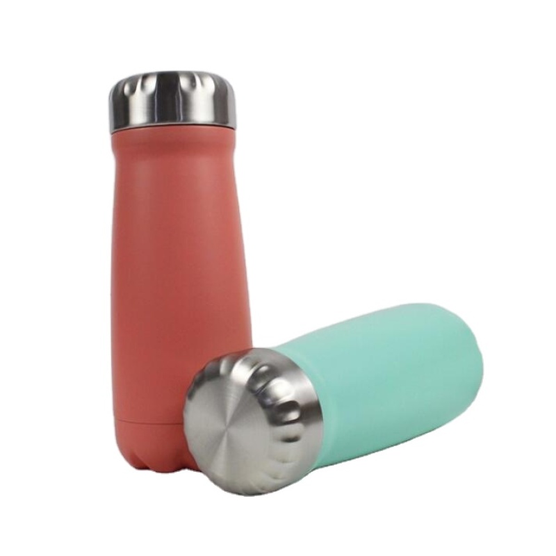 Hot double wall insulated stainless steel 350 ml vacuum sports water bottle for children