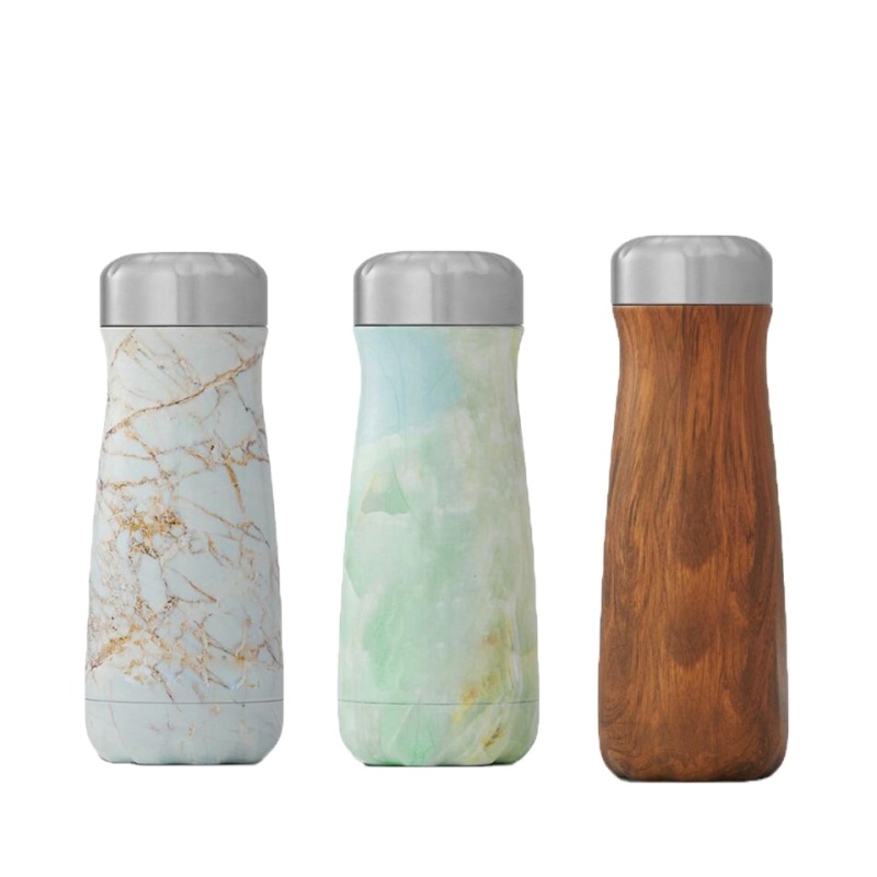 Hot double wall insulated stainless steel 350 ml vacuum sports water bottle for children