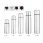 Custom Luxury Gifts 500ml Double Wall Stainless Steel Vacuum Thermos With Two Cup Insulated Water Bottle