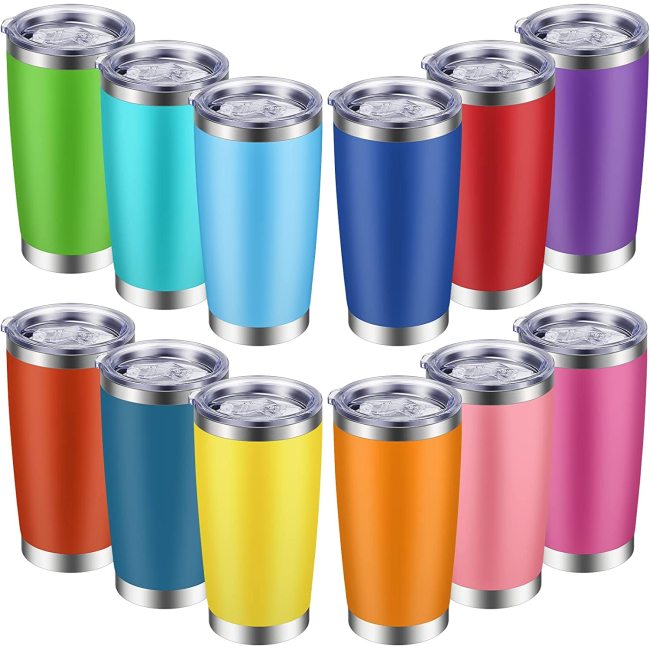 2023 Double Wall Stainless Steel Insulated Tumbler 20 oz Tumblers Wholesale Bulk
