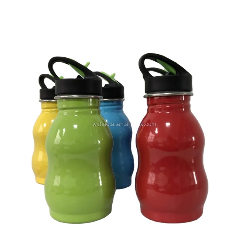 Popular 350 ml single-layer stainless steel gourd-shaped cup