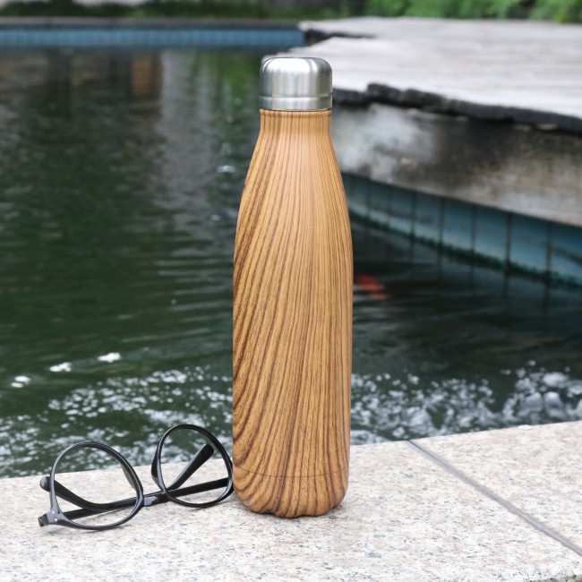 17oz 500ml Hot Cold Shaped 304 Gift High Quality Thermal Double Wall Stainless Steel Bottles With Lid Water Bottles