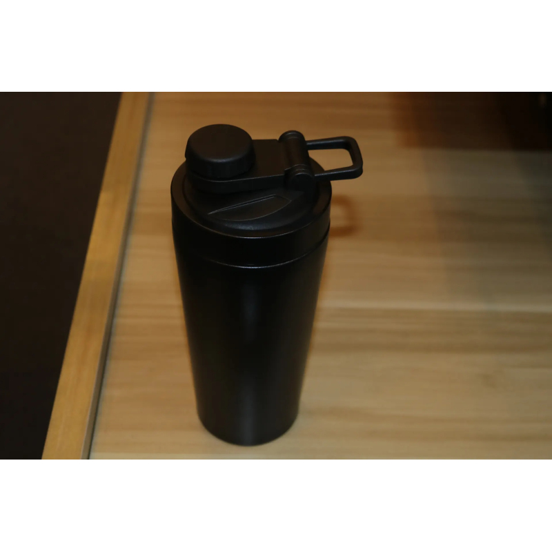 Patented Protein Shaker Stainless Steel Double Wall Vacuum Insulated Sport Flask With Ball For GYM Shaker Water Bottle