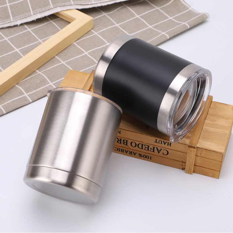 Coffee Shop Supplies 10oz 16oz 20oz 30oz Custom Thermal Beer Mugs Stainless Steel Vacuum Insulated Tumbler Thermos With Lid