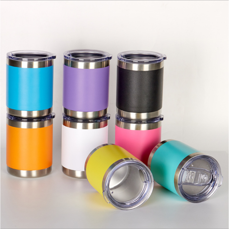 Coffee Shop Supplies 10oz 16oz 20oz 30oz Custom Thermal Beer Mugs Stainless Steel Vacuum Insulated Tumbler Thermos With Lid