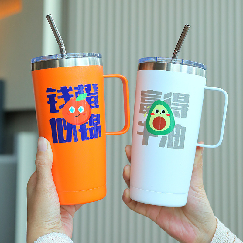 Hongtai 20OZ Stainless Steel Double Wall Vacuum Flasks Coffee Mug Insulated Thermos Tumbler