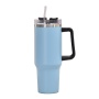 Adventure Quencher 40oz Stainless Steel Tumbler Outdoor Travel Vacuum Insulated Tumbler with Straw Lid and Handle