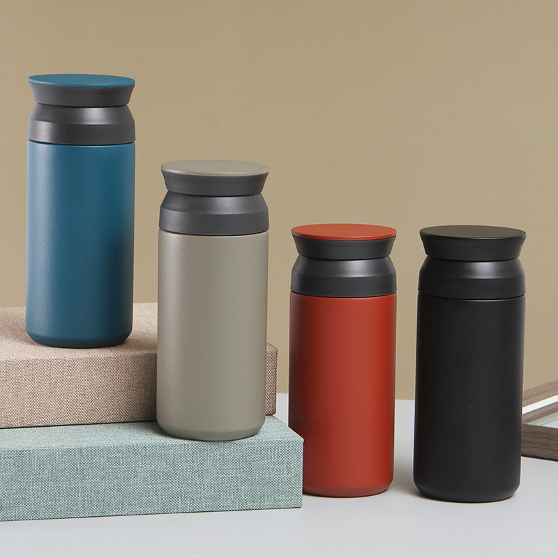 Certificated Japanese Style  Stainless Steel Double Wall Insulated Flasks Insulated Thermos Travel Cup Coffee Mug