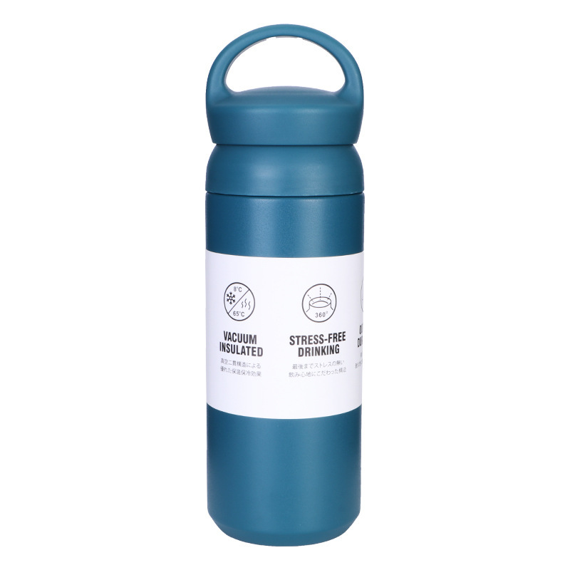 Certificated Japanese Style  Stainless Steel Double Wall Insulated Flasks Insulated Thermos Travel Cup Coffee Mug