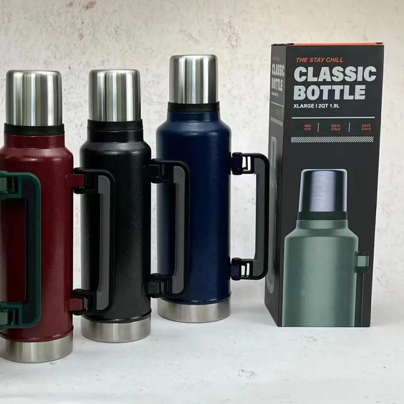 Custom Logo Keeping Hot For 24 Hours Argentina High Vacuum Thermo Double Wall Stainless Steel Yerba Mate Flask