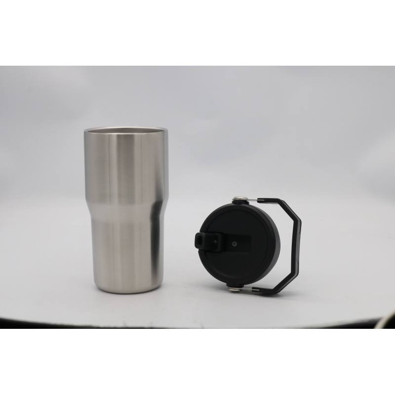 Eco-Friendly Double Wall Coffee Travel Mug Bulk Sublimation Tumblers With Handle Lid