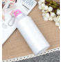 400/500/650/750ml Outdoor Hiking Aluminum Sports Water Bottle Camping Travel Cycling Bike Bottle with Carabiner