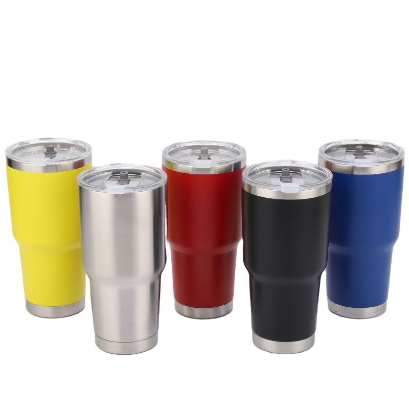 30oz BPA Free Stainless Steel Double Wall Vacuum Flasks Coffee Mug Insulated Thermos Travel Tumbler