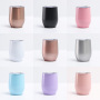 Hot Selling 12OZ Stainless Steel Double Wall 304 Vacuum Thermos Coffee Tumbler Egg Shape Wine Tumbler