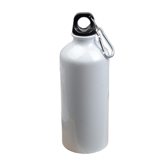 400/500/650/750ml Outdoor Travel Aluminum Water Bottle Camping Sports Bottle with Carabiner