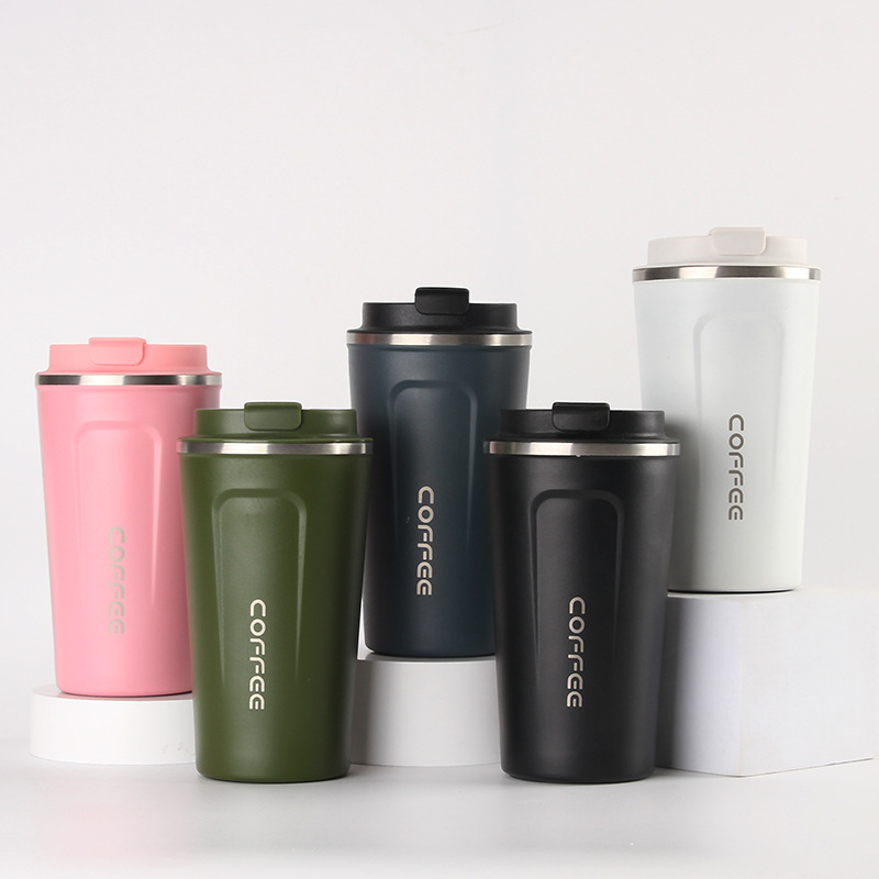 500ml Stainless Steel Double Wall Insulated Vacuum Coffee Cup Stainless Steel Travel Mug