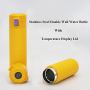 Eco-friendly BPA-free smart water bottle with temperature display
