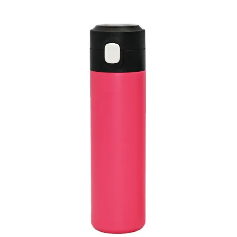 Eco-friendly BPA-free smart water bottle with temperature display