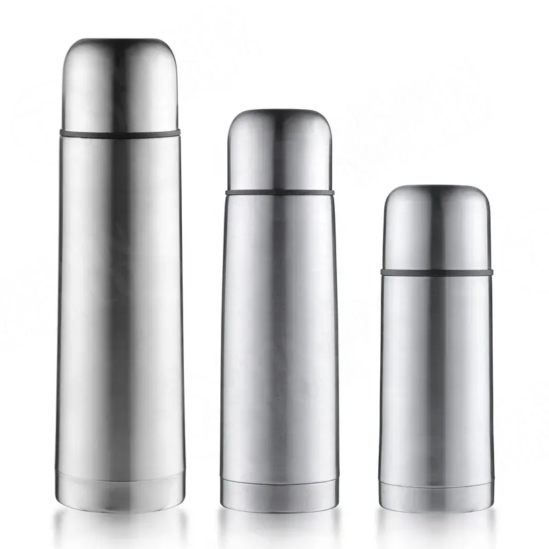 Wholesale Durable Portable Flasks Vacuum Thermos Bottle Stainless Steel Double Wall Insulated Vacuum Flask Thermos Bullet Flask