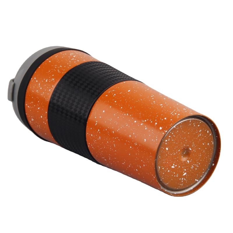 400ml Wholesale Coffee Tumbler Stainless Steel Double Wall Insulated Travel Mug With Silicone Sleeve