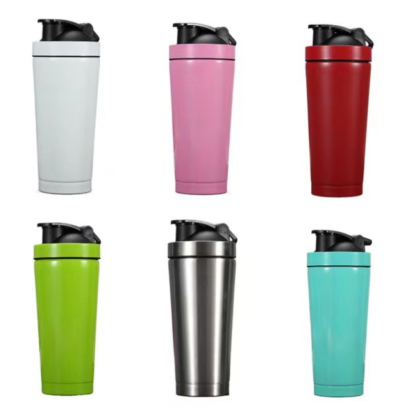 Custom Logo Bpa Free Sports Fitness Workout Protien Shake Gym Cup Protein Shaker Bottle