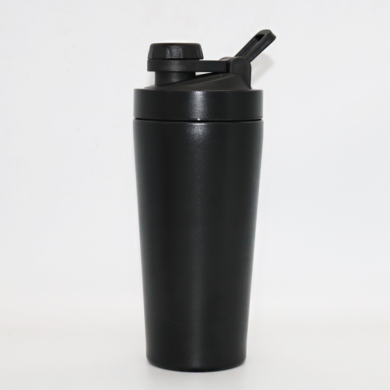 Hot selling custom stainless steel  protein shake cup powder single wall easy carry large capacity sport bottle