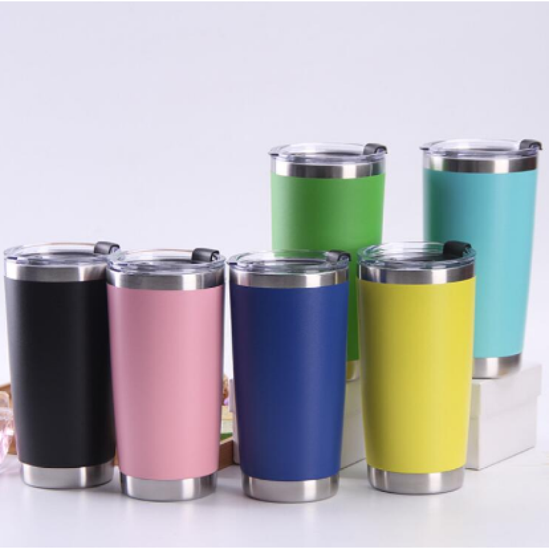 20oz Tumbler Stainless Steel Double Wall Insulated Coffee Mug Custom Christmas Tumblers