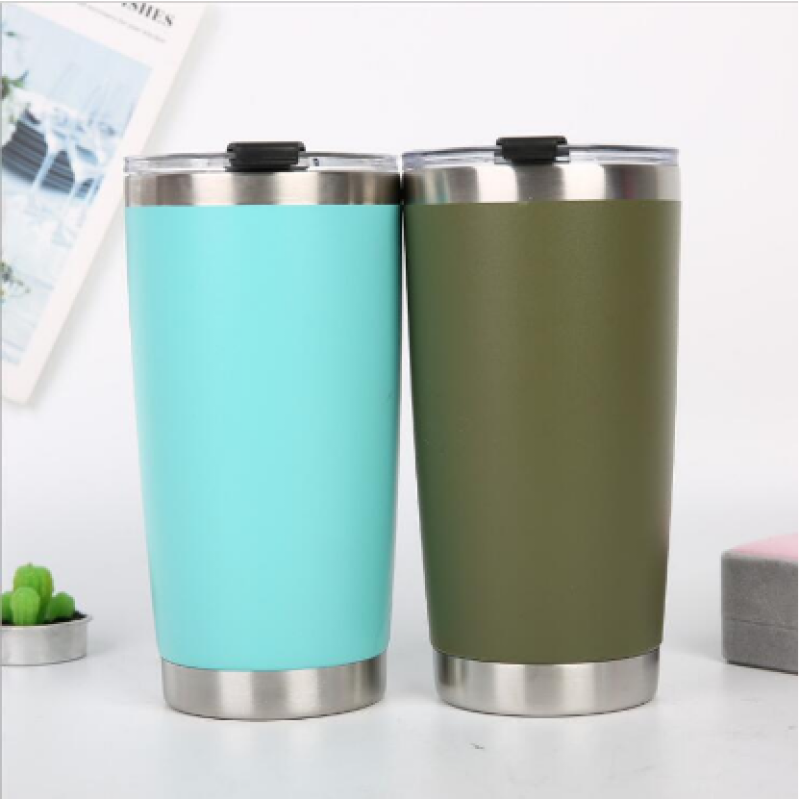 20oz Tumbler Stainless Steel Double Wall Insulated Coffee Mug Custom Christmas Tumblers