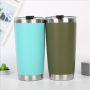 20oz Tumbler Stainless Steel Double Wall Insulated Coffee Mug Custom Christmas Tumblers