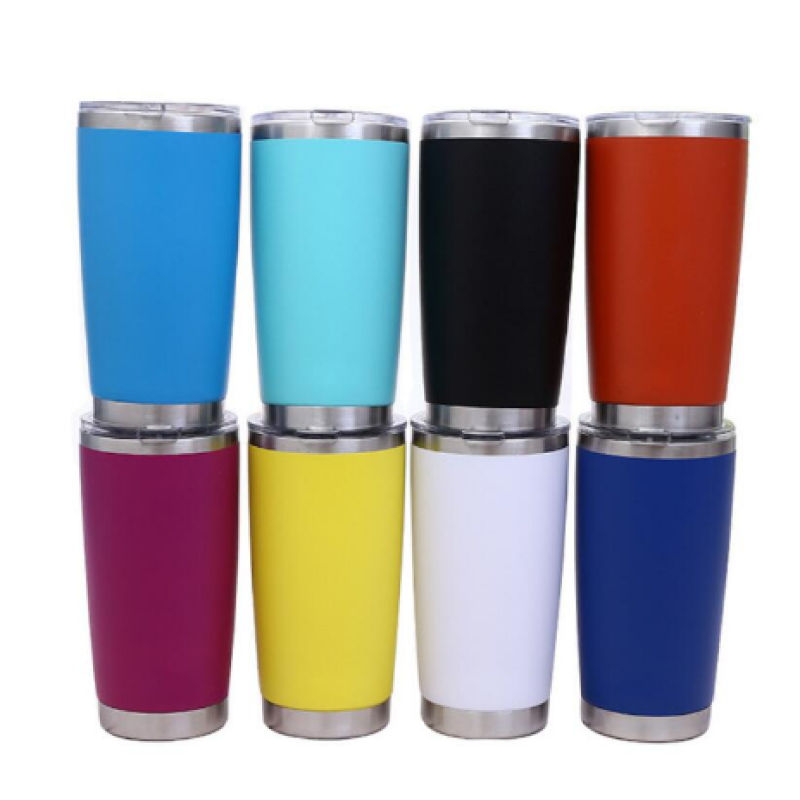 20oz Tumbler Stainless Steel Double Wall Insulated Coffee Mug Custom Christmas Tumblers