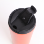 High Quality 350ml Stainless Steel Double Wall Insulated Coffee Mug  Water Cup With Black Color Lid