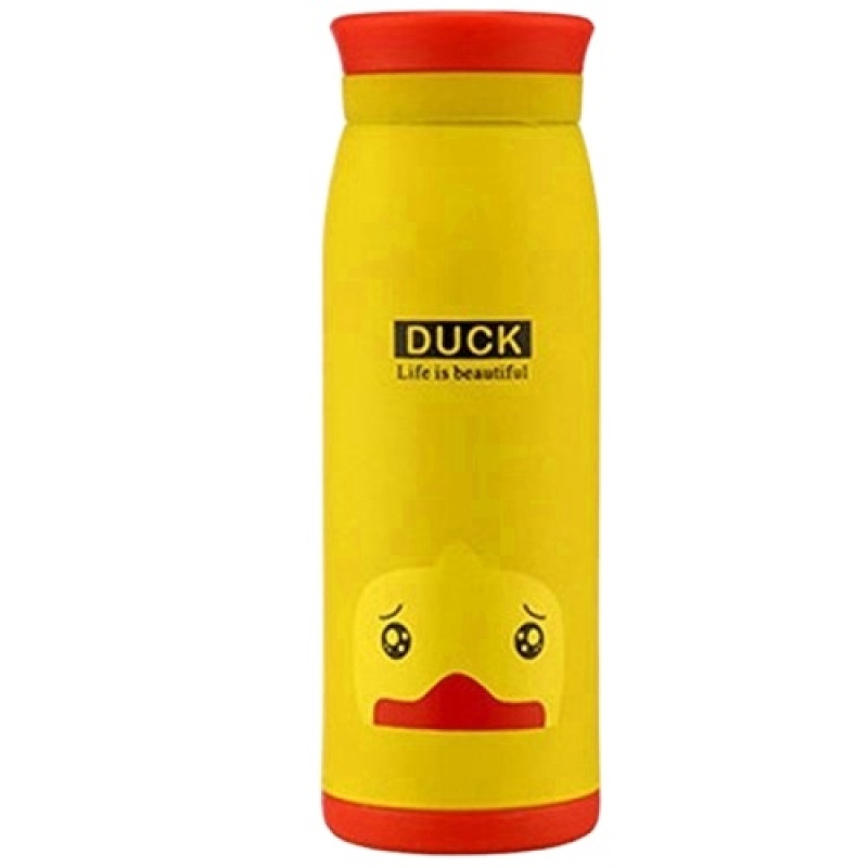 Creative vacuum cup children's stainless steel cartoon student pot belly cup