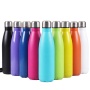 Eco-friendly Double Wall Vacuum Flask Insulated Sport Cola Shape 304 Stainless Steel Vacuum Flasks & Thermoses Water Bottle