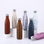 Eco-friendly Double Wall Vacuum Flask Insulated Sport Cola Shape 304 Stainless Steel Vacuum Flasks & Thermoses Water Bottle