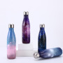 Eco-friendly Double Wall Vacuum Flask Insulated Sport Cola Shape 304 Stainless Steel Vacuum Flasks & Thermoses Water Bottle