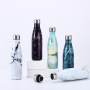 Eco-friendly Double Wall Vacuum Flask Insulated Sport Cola Shape 304 Stainless Steel Vacuum Flasks & Thermoses Water Bottle