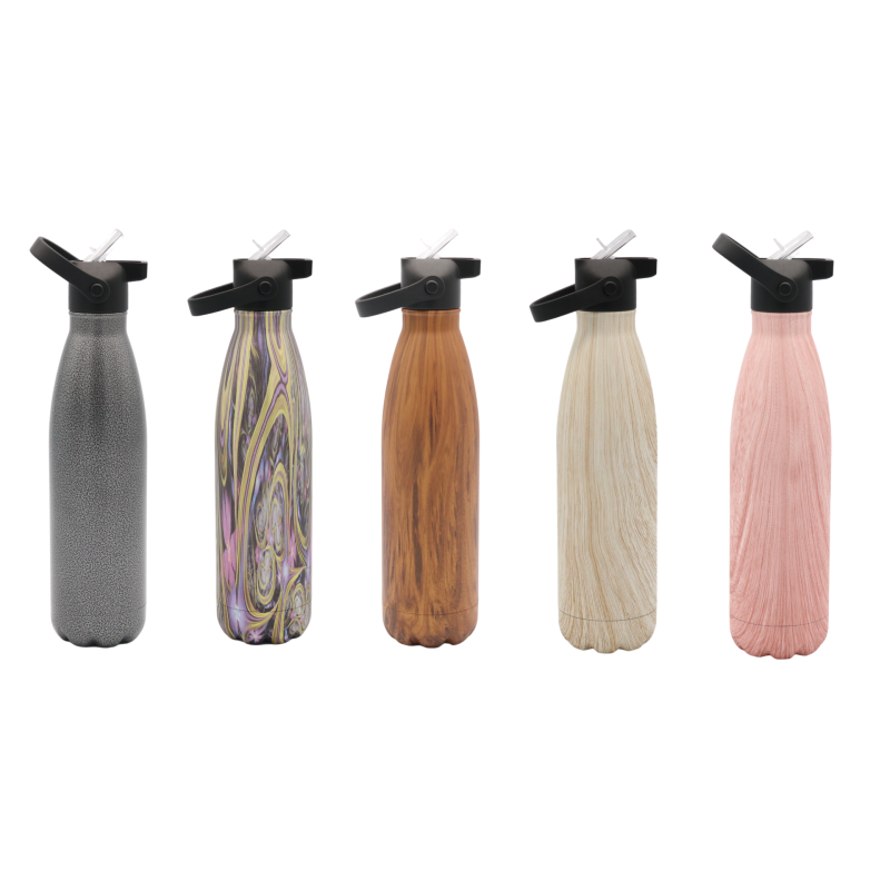Eco-friendly Double Wall Vacuum Flask Insulated Sport Cola Shape 304 Stainless Steel Vacuum Flasks & Thermoses Water Bottle